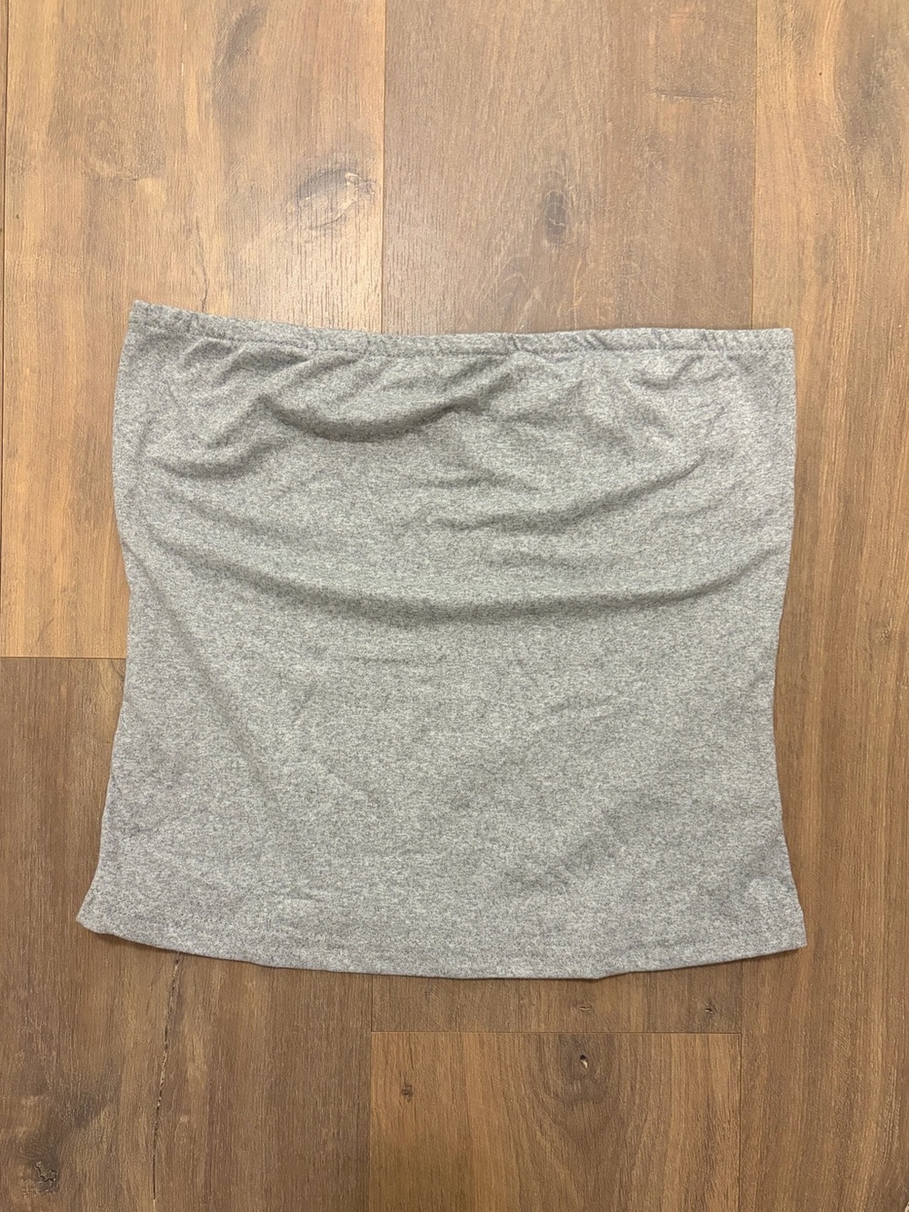 Gray Strapless Tube Top Size Small